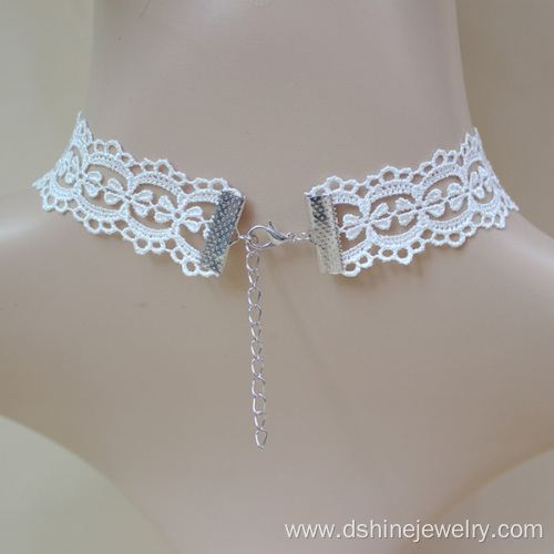 Custom Lace Choker Wedding Necklaces Daisy Female Chokers